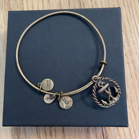 Alex & Ani Anchor Bangle - Picture 1 of 3